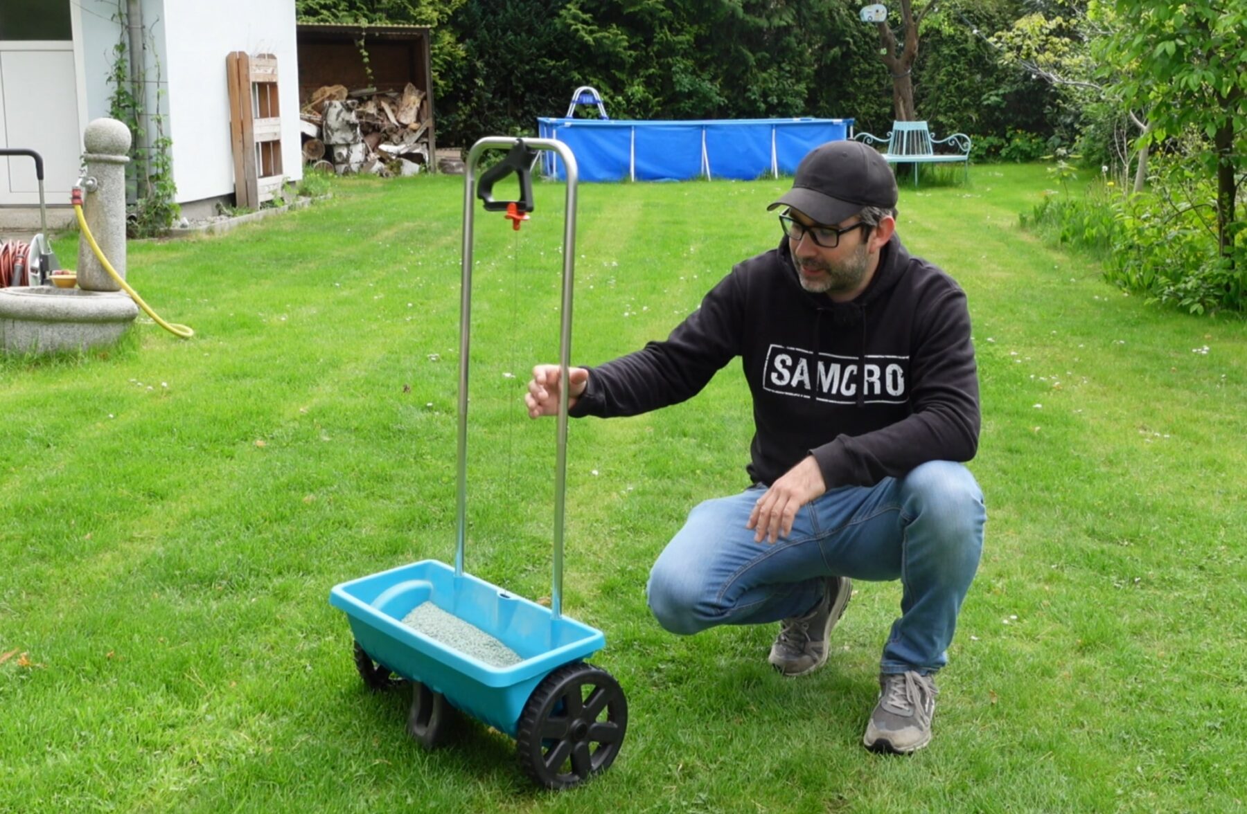 Gardena Streuwagen Test