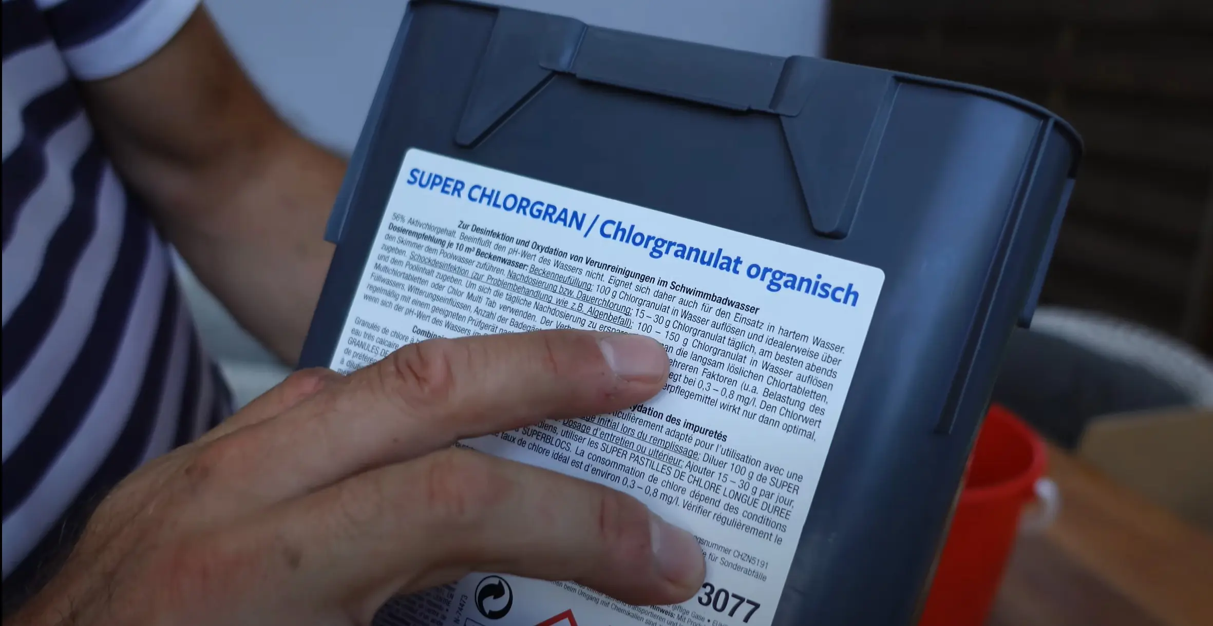 Anleitung Menge Chlor Schockchlorung