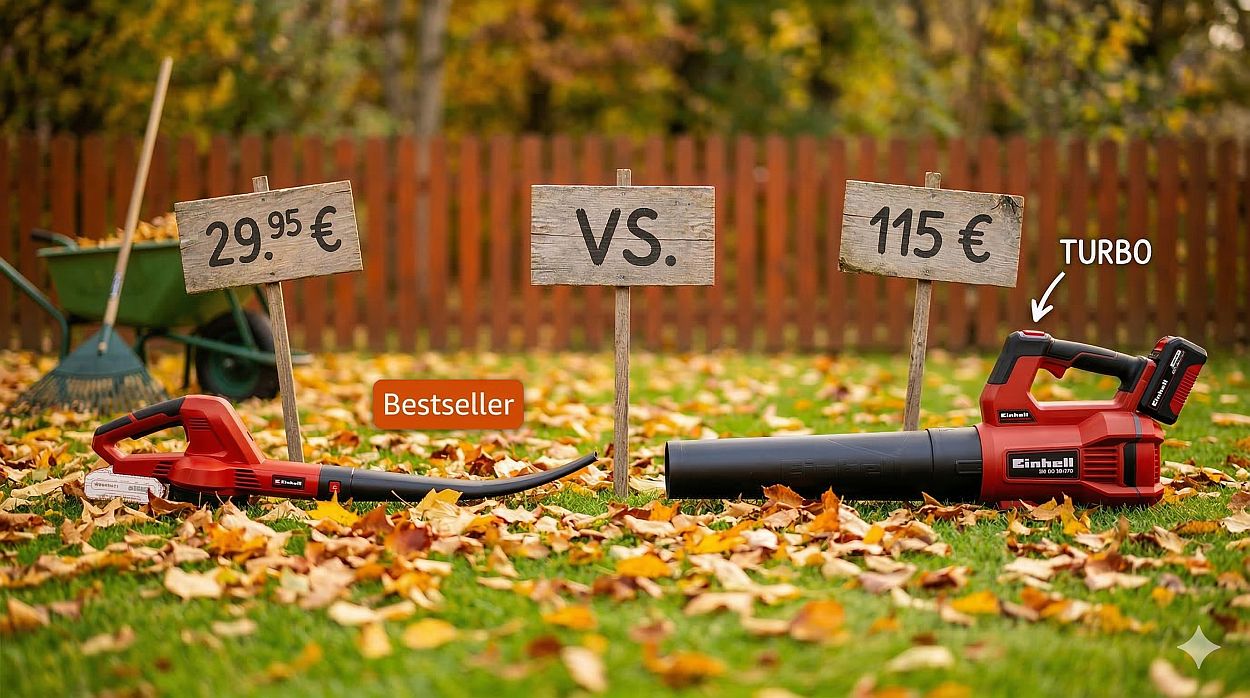 Einhell Akku Laubbläser Vergleich