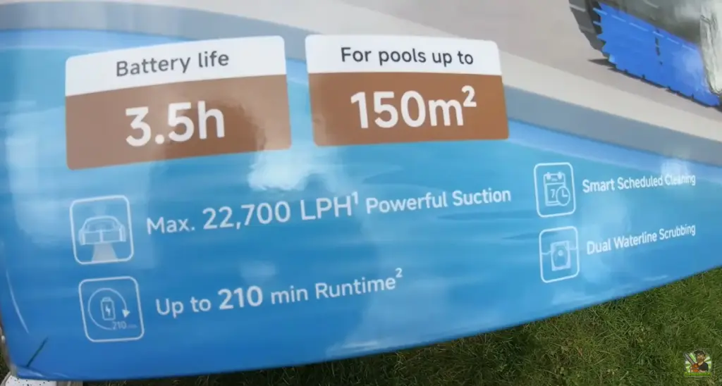 Technische Daten vom Poolroboter MOVA A10